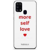 ERT GROUP mobiel telefoonhoesje voor Samsung M31 origineel en officieel erkend Babaco patroon More self love 001