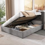 MODFU Krabpaal 100 cm van sisal en pluche, met kattenhuis 40x40x38 cm, MDF constructie en speelbal, beige