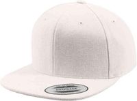 Flexfit Melton Wool Snapback Pet - Wit