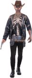 Smiffys Zombie Cowboy Carlo Kostuum - Heren - M