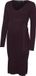 VERO MODA MATERNITY VMMSABA RIB LS V-NECK BELT DRESS GA NOOS Mini Jurk Dames S Winetasting