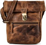 GREENBURRY Vintage Foldflap Crossbody Bag Brown