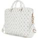 Guess Sac Peony Triangle Logo pour ordinateur portable 16 pouces, Blanc