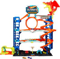 Hot Wheels City Ultieme Garage Speelset + 2 Auto's