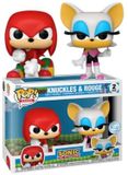 Funko Pop! Games : Sonic - Knuckles & Rouge Exclusif Lot de 2