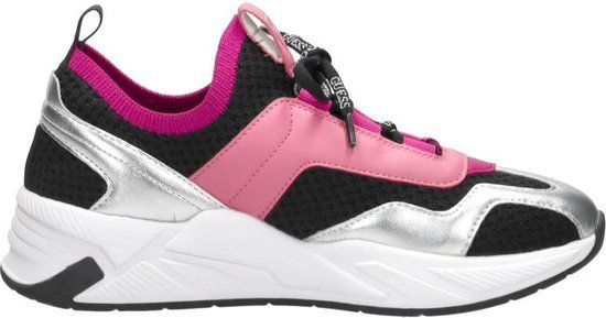 GUESS Geniver 2 Sneakers Laag - zwart - Maat 38 - Vrouwen - Lente/Zomer 2024