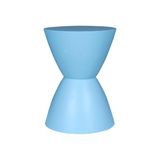 Merkloos / Sans marque Starfurn Bijzettafel Abbey - Blauw - 33x33x45 cm