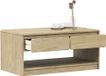Maison Exclusive Table basse SAUDA aspect chêne 99x55x45 cm Bois de pin massif