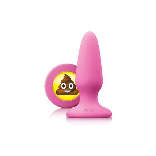 NS Novelties Moji medium anaalplug SHT met emoji