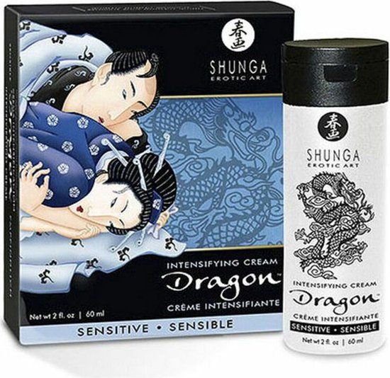 Shunga Dragon Intensifying - Stimulerende Creme Voor Hem - 60ml