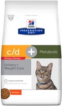 Hill's Prescription Diet C/D Urinary Stress + Metabolic Feline 8 kg