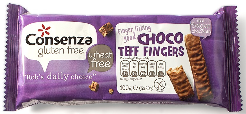 Consenza Choco Teff Fingers