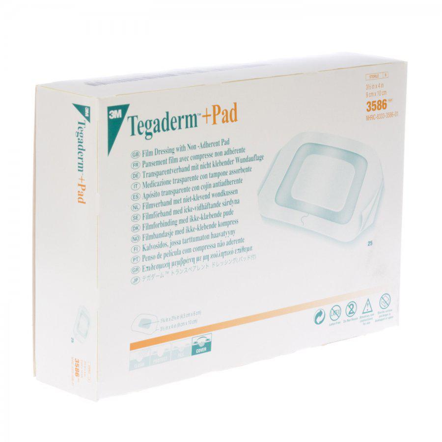 Tegaderm Pad 9 x 10 cm 25 stuks