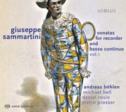 Sonatas Andreas Böhlen, Michael Hell, Daniel Rosin, Pietro Prosser - Sonatas For Recorder And Basso Continuo Vol. 1 (SACD)