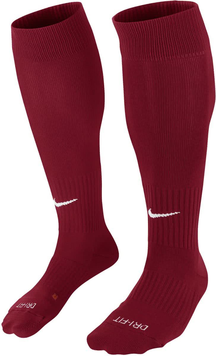 Nike Classic II Cushion Sportsokken - Maat 38 - Unisex - rood/wit