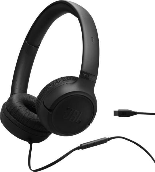 JBL Tune 530C USB-C Headset - Bedraad - Zwart