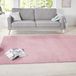 Hanse Home Effen vloerkleed Nasty - lichtroze 160x240 cm