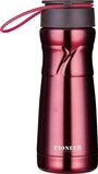 Pioneer Vacuum Thermosbeker - 450ml - Rood - Verwijderbare infuser