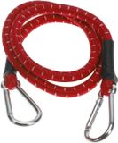 FX Tools Bagage spin/spanelastiek voor fiets/auto - rood - 80 cm