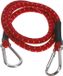 FX Tools Bagage spin/spanelastiek voor fiets/auto - rood - 80 cm