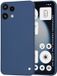 Techsuit Hoesje geschikt voor Nothing Phone (3a) Lite - Soft Flex Silicone Back Cover - Navy Blue