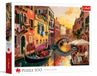 Puzzel 500 stukjes - Venetië bij zonsondergang - Afmeting 480 x 340 mm - Vanaf 10 jaar
