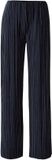 WE Fashion Dames straight leg plissébroek