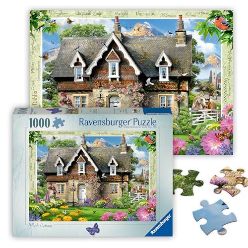 Ravensburger Puzzel: Boerderij 1000 Stukjes voor Volwassenen - Lijm Inlijsten Geschenken - 70 x 50 cm