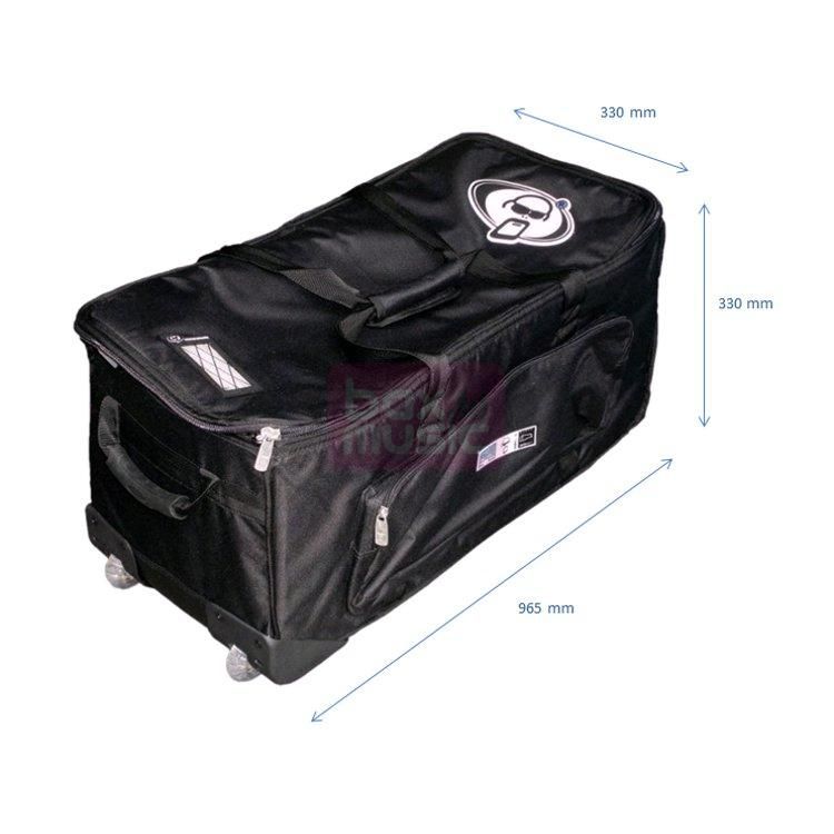 Protection Racket 5038W-09 hardware case met wielen medium