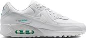 Nike Air Max 90 'White Hyper Turquoise' maat 42.