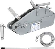 VEVOR Handliertakel Staaldraadtakel 1600kg 1,6t Hefinrichting met 20m Staalkabel