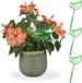 Merkloos Relaxdays Waterdruppelaar - Set van 4 - Vogel - Watergeefsysteem Kamerplanten - 200 ml - Groen