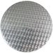 PME CBR843 Ronde taartplaat 25 cm, 11 mm dik, kunststof, zilver