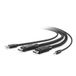 Belkin KVM-kabel 1,8 m zwart DisplayPort + USB-A + USB-B