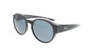 H.i.s Lunettes de soleil 09100 Cat. 3 Rond Noir/noir