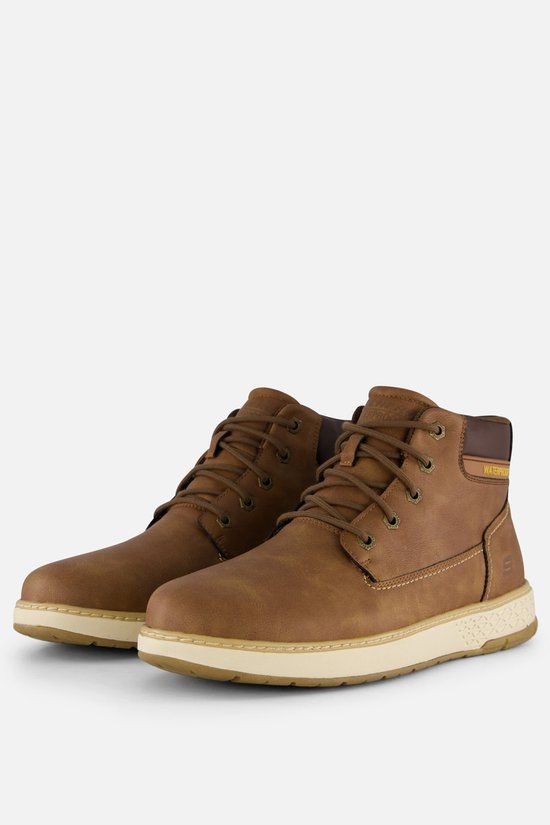 Skechers GARLAN - DENO Heren Veterschoenen - Bruin