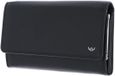 Golden Head Leren portemonnee Polo RFID Protect Damenbörse 2821 Schwarz zwart