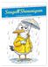 Seagull CALVENDO Seagull Shenanigan - A Coastal Year in Feathers (Wall Calendar 2027 DIN A3 portrait)
