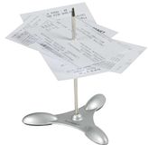 Q-Connect KF14631 Briefhouder Zilverkleurig