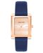 ANNE KLEIN Dameshorloge met leren band