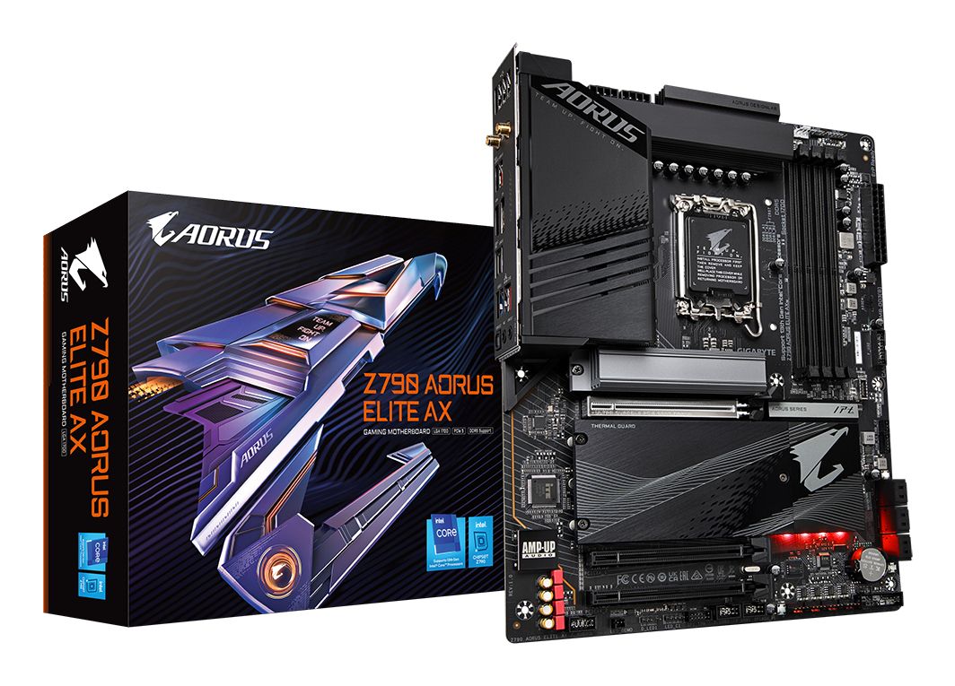 Gigabyte Z790 AORUS ELITE AX - ATX Moederbord - Intel Z790 - LGA 1700