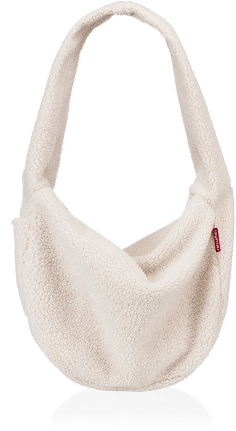 Reisenthel Moonbag Grote Crossbody Tas - Schoudertas - 24L - Teddy Sand Beige