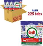 3x Dreft Platinum All In One Vaatwastabletten Regular - 225 stuks