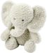 Nattou Knuffeldier baby-olifant, metgezel vanaf de geboorte, ca. 24 cm, 100% polyester, Teddy, grijs