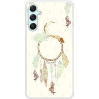 Samsung Bedrukt siliconen hoesje compatibel met Galaxy A24 4G Dreamcatcher Gris