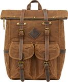 DreiMaster Vintage Rugzak bruin / ombergrijs