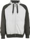 Mascot Sweat à capuche zippé 50566-963 - blanc/gris anthracite foncé - 3XL