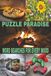 Puzzle Paradise Puzzle Book: Word Searches with Easy to Read Print about Trains, Plants, Movies and More | 6x9 inches, 111 Pages | 50+ Puzzles… Gifts for Vacations, Holidays, and Free Time