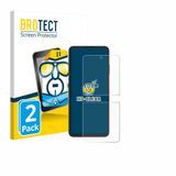 BROTECT - Screenprotector voor Nubia Flip 2 - Folie Beschermfolie transparant 2 Stuks