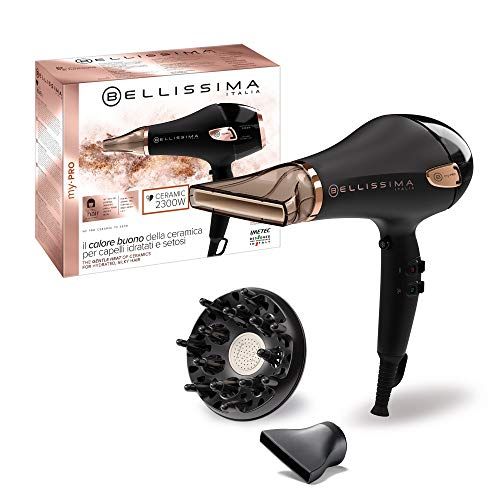 Imetec Bellissima My Pro Ceramic P5 3800 - Haardroger - 2300 W - Zwart/Roze